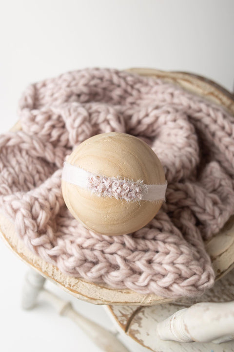 Collab: Golden Stitch tieback and Shush layer set | Soft Blush | RTS