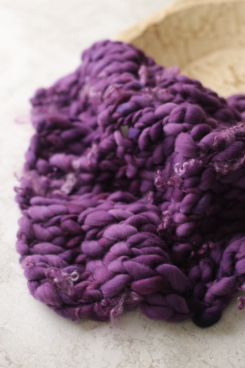 Grape mini blanket | Curly/No curls
