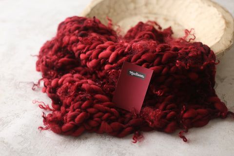 Bloody Mary mini blanket | Curly/No curls