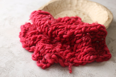 Lipstick mini blanket | Curly/No curls