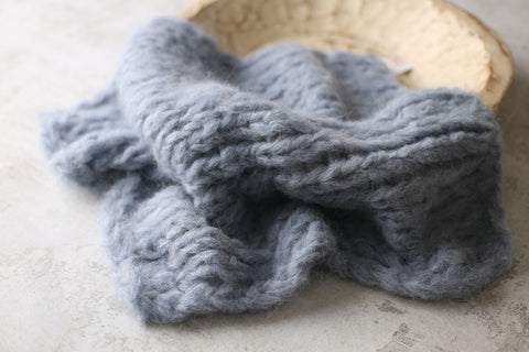 Floof layer | Dusty Denim