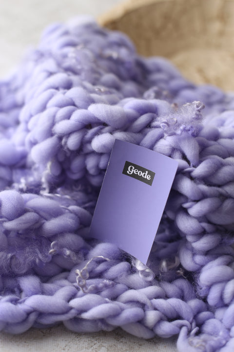 {Geode} mini blanket | Curly/No curls
