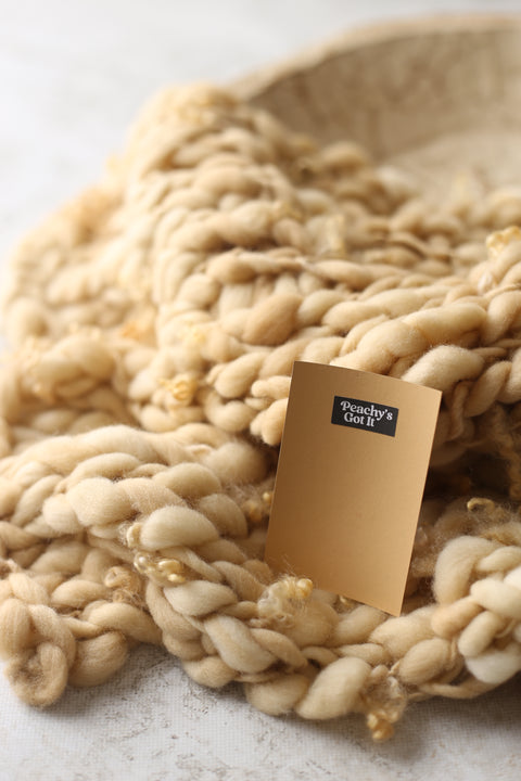 {Peachy's Got It} mini blanket | Curly/No curls | RTS