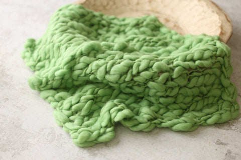 Kaikai bonnet, wrap and chunky layer | St. Patty | RTS