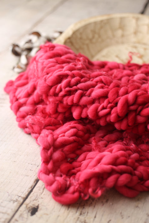 Lipstick mini blanket | Curly/No curls