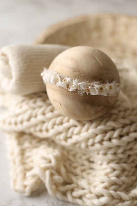 Poppy&Cy's tieback, wrap and layer set | Cream | RTS