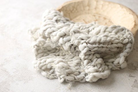 Silver mini blanket | Curly/No curls