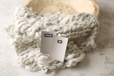 Silver mini blanket | Curly/No curls