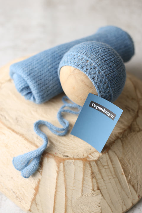 Enola bonnet and wrap set | Drip | RTS
