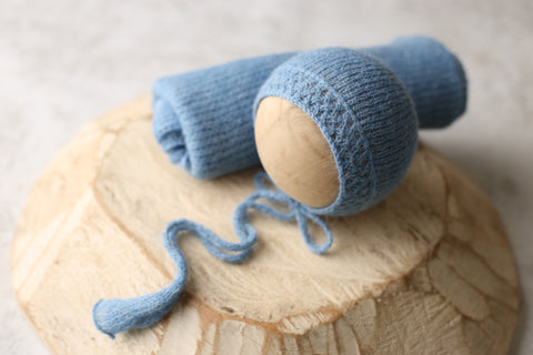 Enola bonnet and wrap set | Drip | RTS