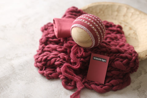 Eyelet Wave bonnet, wrap, and/or chunky layer | {Wisteria Lane} | RTS