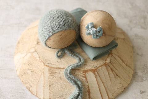 Collab: Bonnet and/or Golden Stitch bow tieback | Rain Forest | RTS