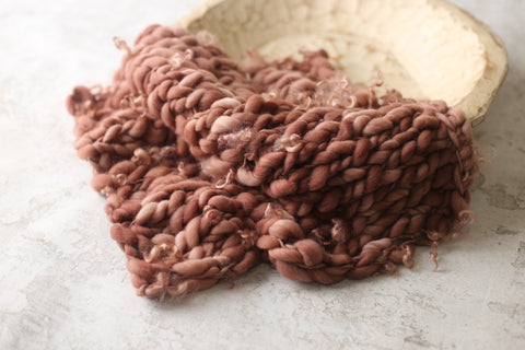 Rosewood mini blanket | Curly/No curls