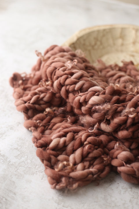 Rosewood mini blanket | Curly/No curls