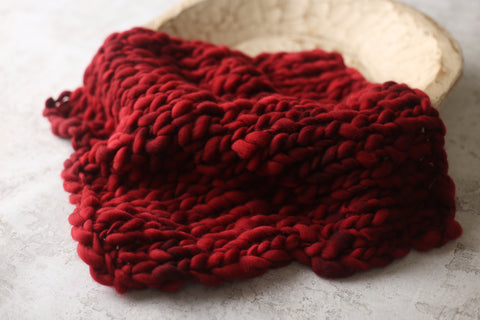 Bloody Mary mini blanket | Curly/No curls