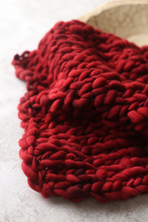 Bloody Mary mini blanket | Curly/No curls