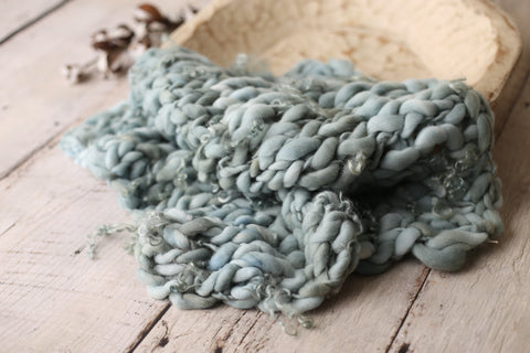Sea Stone mini blanket | Curly/No curls