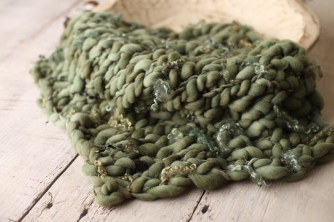 Olive mini blanket | Curly/No curls