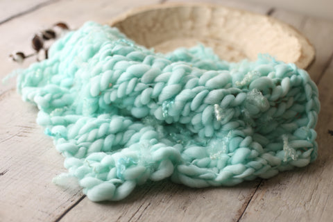 {Boji} mini blanket | Curly/No curls