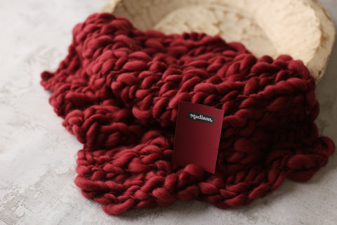 Chunky layer | Pomegranate {Madison}