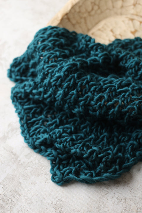 Asher knit layer | Sea Teal | RTS