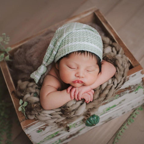 Minky brown mini blanket | Curly/No curls