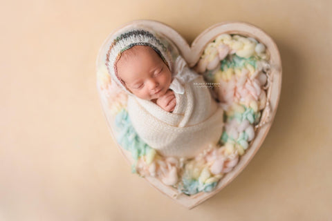 Rainbow mini blanket | Curly/No curls