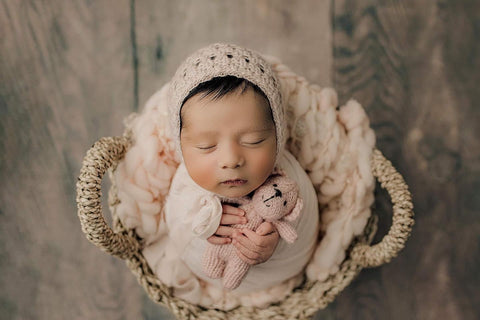 Blush mini blanket | Curly/No curls