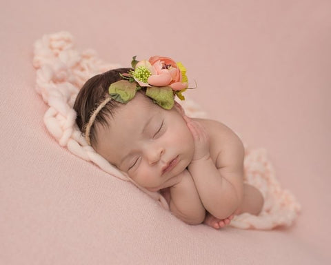 Blush mini blanket | Curly/No curls