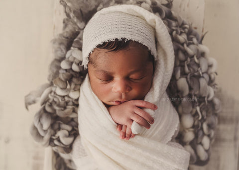 Marble mini blanket | Curly/No curls