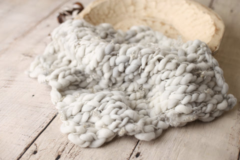 Silver mini blanket | Curly/No curls