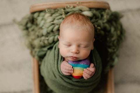 Olive mini blanket | Curly/No curls