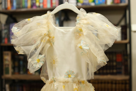 My Darling Emma Sequin Daisy Dress - 6-8Y | RTS Destash
