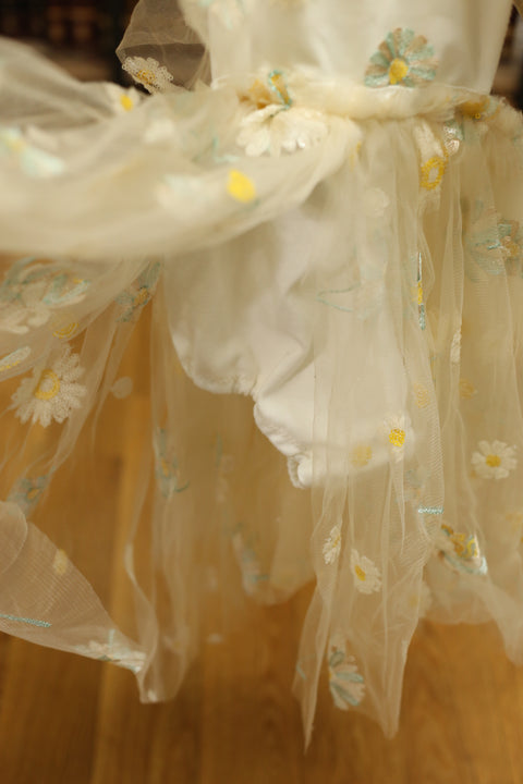 My Darling Emma Sequin Daisy Dress - 6-8Y | RTS Destash