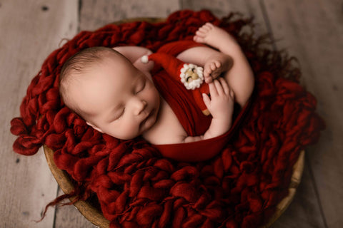 Chunky layer | Pomegranate {Madison}