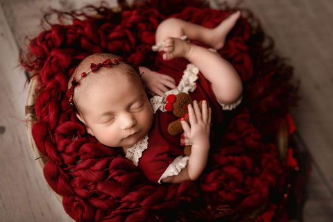 Chunky layer | Pomegranate {Madison}