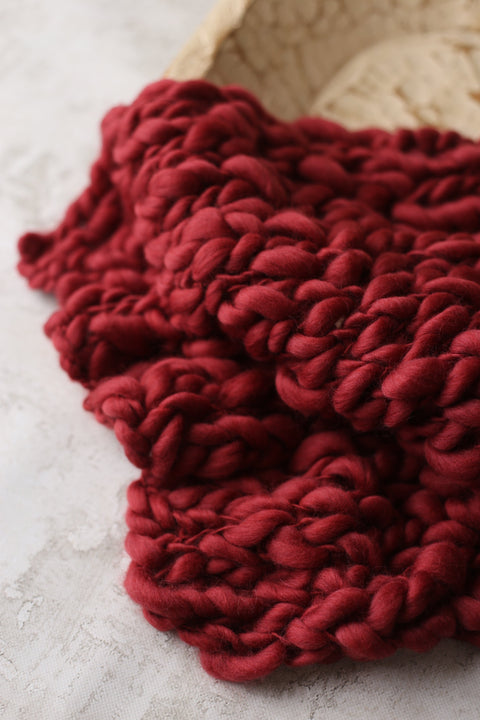 Chunky layer | Pomegranate {Madison}