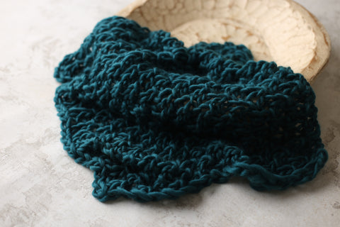 Asher knit layer | Sea Teal | RTS