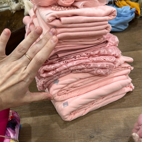 Sakura lace wrap  | Princess Pink | RTS
