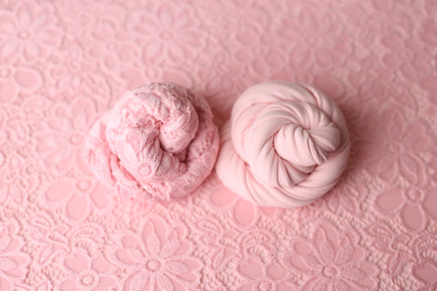 Sakura lace wrap  | Princess Pink | RTS